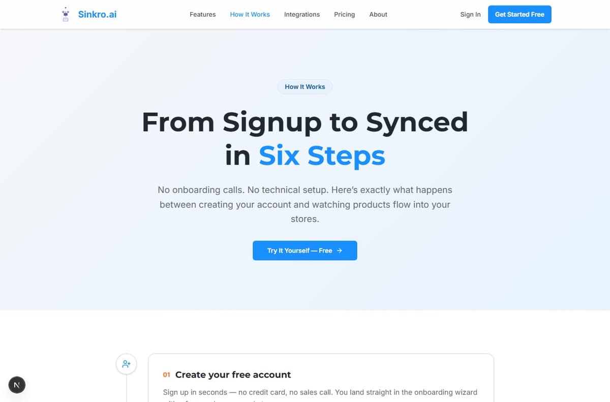 Sinkro.ai — 2