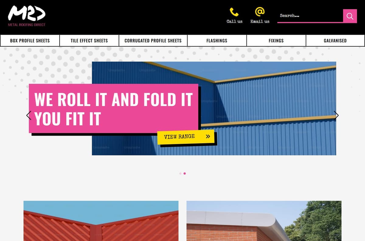 Metal Roofing Direct screenshot 1